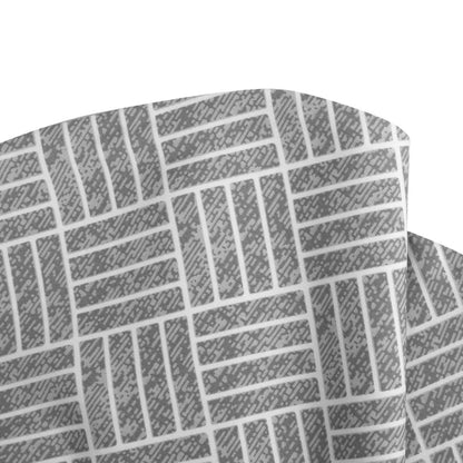 Gray Basket Weave