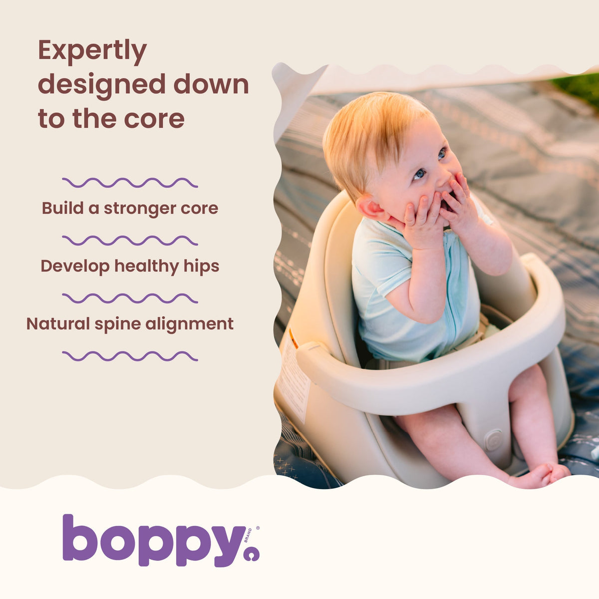 Proper Posture Floor and Booster SeatBooster Feeding SeatBoppy
